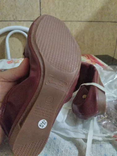 Sapatilha número 35