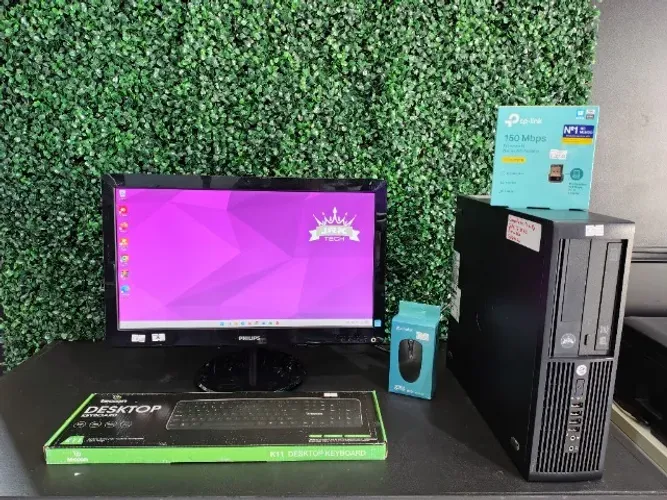 Setup Completo Hp Compaq Com Monitor 20 Polegadas, Processador I5 3Th E Ssd