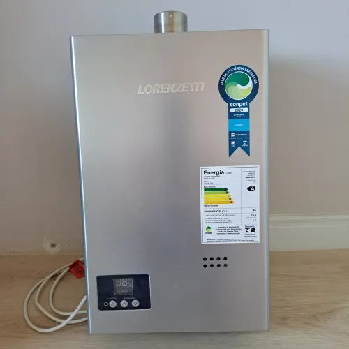 Aquecedor à Gás Natural (GN) Lorenzetti LZ 1600 15L