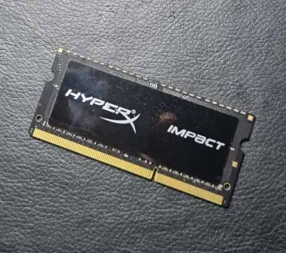 Memória Ram HyperX 8gb DDR3  Notebook
