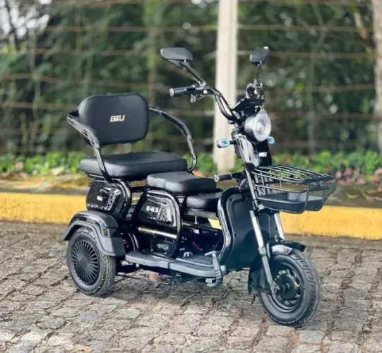 Triciclo elétrico E-S3 2026 (0km Pronta entrega) Em até 12x sem juros no cartão