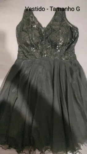 Vestido Preto - Tamanho G