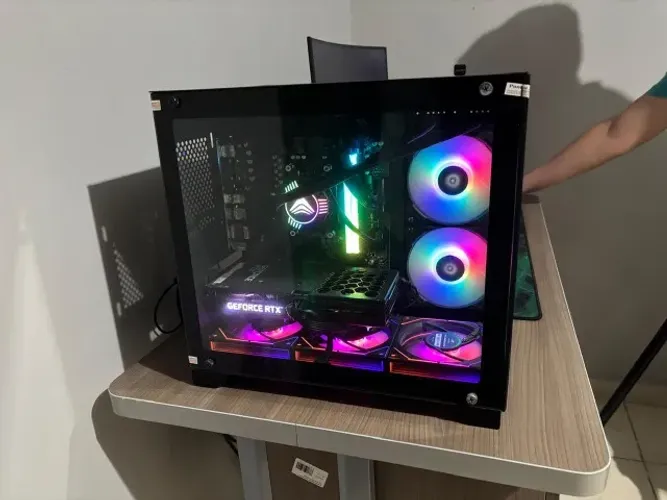 PC GAMER COMPLETO RTX 3060 + MONITOR + TECLADO E MOUSE 