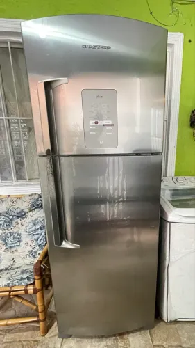 Refrigerador Brastemp Ative! Frost free 429Litros  inox