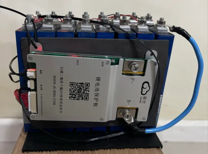 Bateria Lifepo4 com BMS JK