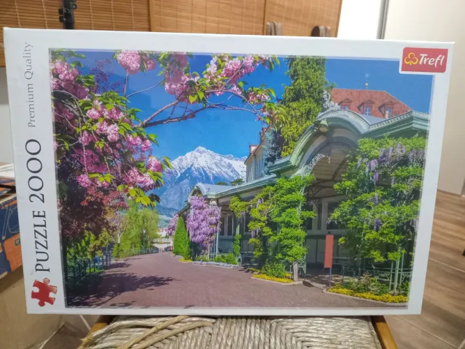 Quebrar cabeça 2000 peças TRELF Merano Italy
