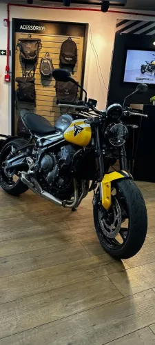 Triumph Trident 660 2025 na garantia de fábrica com 2.000.km