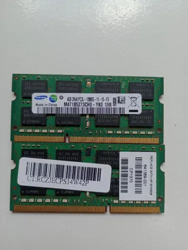Memória RAM 8GB 4GB Samsung DDR3 2rx8 PC3L