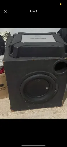 Vendo sub de 10 marca falcon + força da pionner