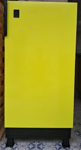 Geladeira Antiga Frigidaire Amarela