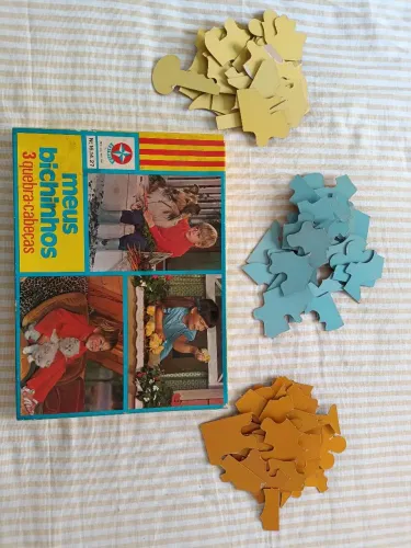 QUEBRA CABEÇA RARO ANOS 70 - COMPLETO C/ CAIXA