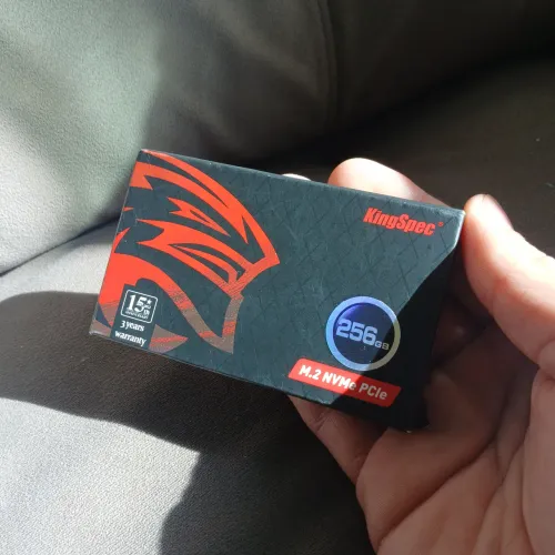 SSD NVMe 256gb *NOVO*