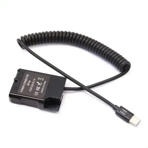 Bateria Fake USB tipo C Enel14 Nikon
