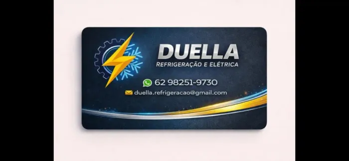 Duella Refrigeração e Elétrica.