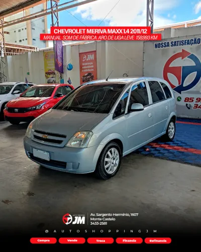 Chevrolet Meriva Maxx 1.4 MPFI 8V Econoflex 5P 2012