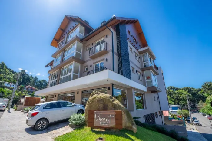 Apartamento com 1 suíte para venda e locação - Moura, Gramado/RS