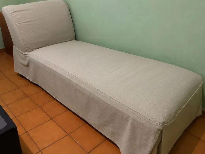 Divã Recamier Bege