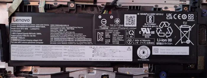 Bateria Lenovo ideapad 3 100%