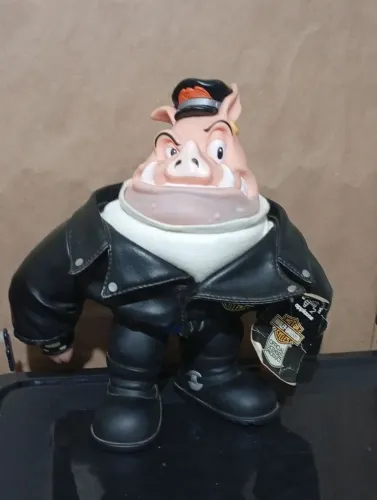 Porco Mascote Hog Harley Davidson