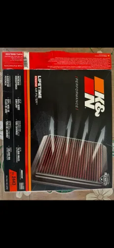 Filtro esportivo KN triton\pajero 2017-2023 