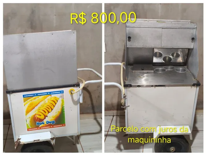 Carrinho de cachorro quente