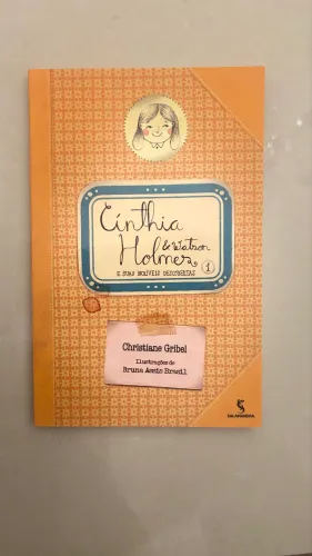 Livro Cinthia Holmes & Watson E suas Incríveis Descobertas