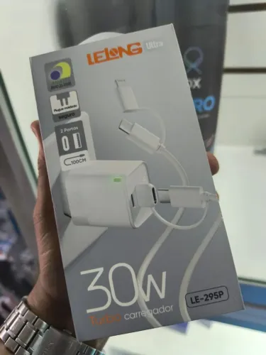 Carregador Lingth Lelong Le-295p Turbo Usb-c 30w