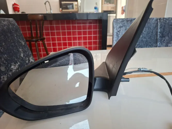 Corpo retrovisor manual argo cronos 2025 lado motorista