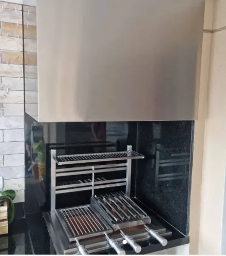 Grill para churrasqueira em aço inox, fazemos qualquer medida