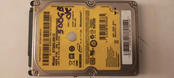 Hard Disk 2.5 Sata Samsung 500GB