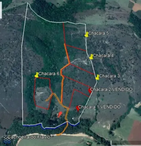 São thomé das Letras, 10 hectares nascentes cachoeira particular área para pousa