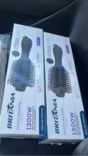 Escova secadora Britânia lacrada entrega grátis