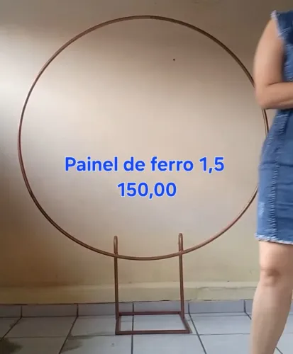 Vendo painel redondo de 1,5 m para festas