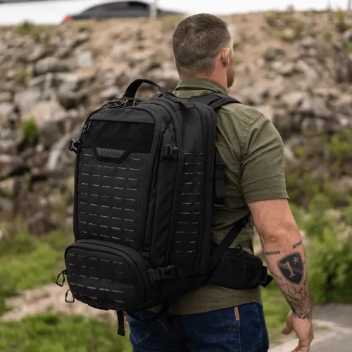 Mochila Tática Giant PRO Invictus - 72 Horas - Preta