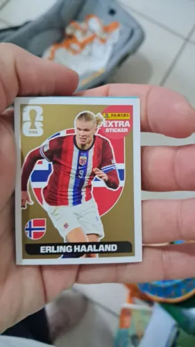 figurinha panini fifa erling haaland dourada