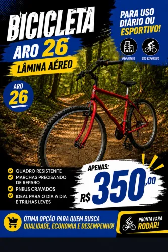 Bicicleta Aro 26