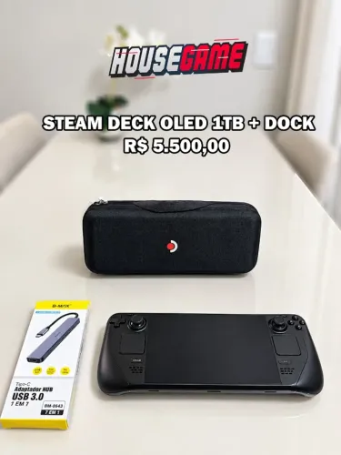 STEAM DECK OLED 1TB + DOCK