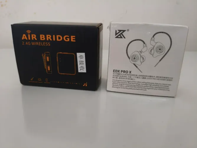 KZ EDX Pro X + M-Vave Air Bridge Wireless 2.4G | Semi Novo