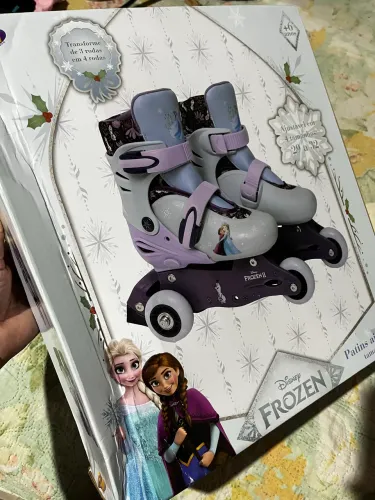 Patins Infantil Frozen 3 NOVO