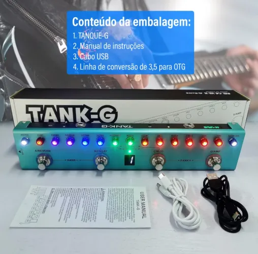 Pedaleira Tank-G