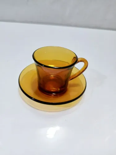 Xícara de café âmbar duralex