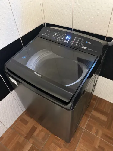 MÁQUINA DE LAVAR PANASONIC 18KG TITANIUM ? INVERTER | PAINEL TOUCH LED  