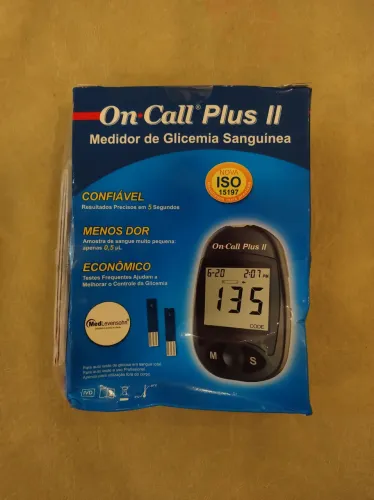 Medidor de glicemia sanguínea