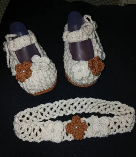 Kits Sandalinhas de croché 