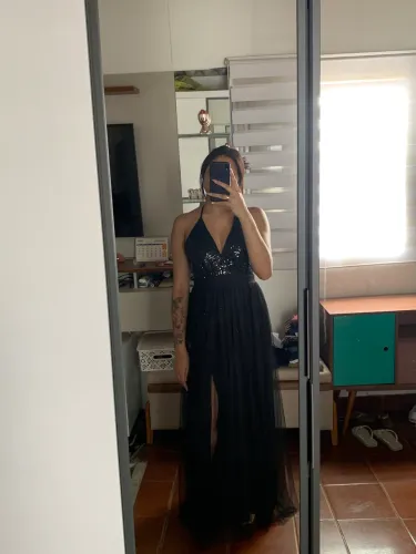Vestido festa shein
