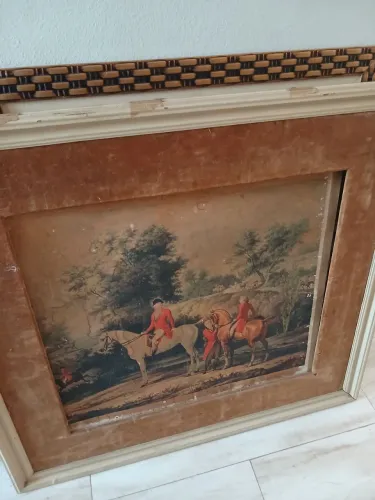 Quadro relíquia precisa de restauro