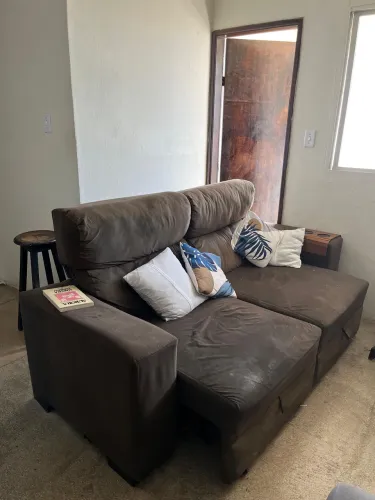 Sofá retrátil 2 lugares