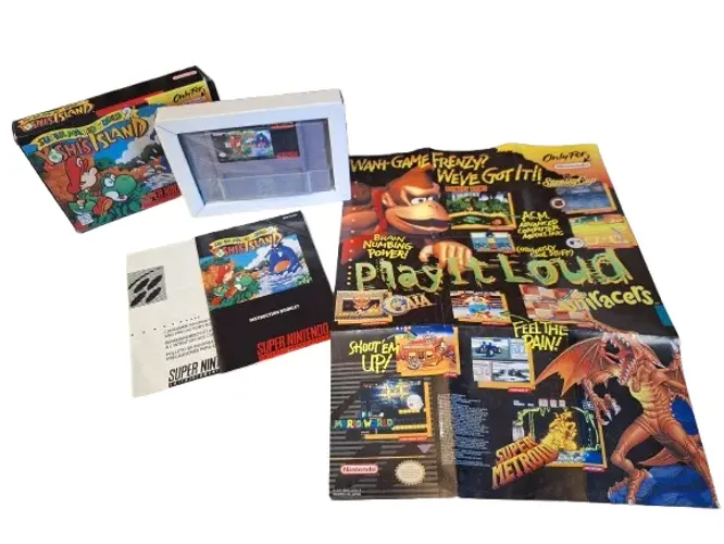 Super Mario World 2 Yoshi's Island Cib - Snes Super Nintendo