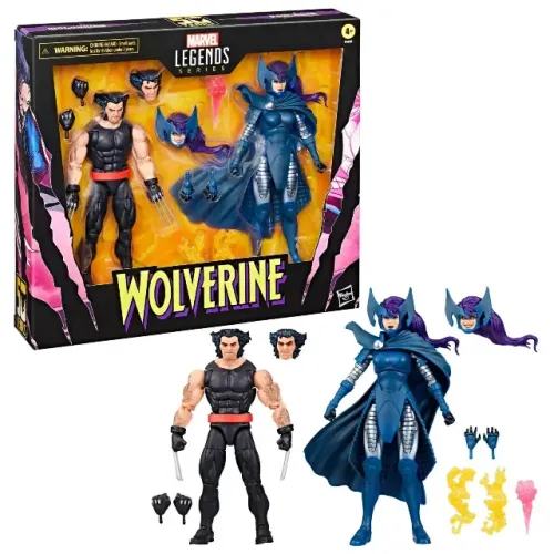 Hasbro Collectibles - Marvel Legends - Wolverine and Psylocke Action Figure