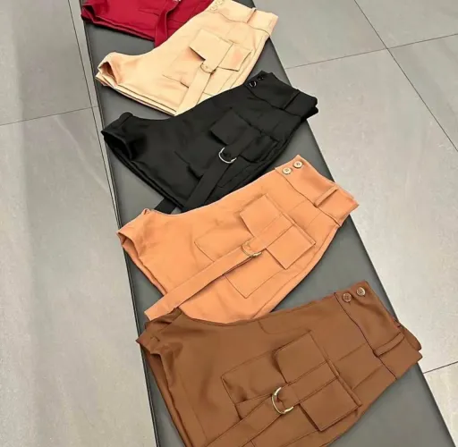 Shorts de alfaiataria diversas cores e tamanhos